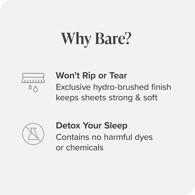Bare Home Full Flat Sheet - Image 5