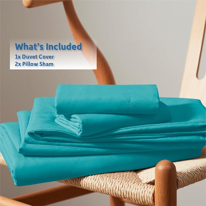 Nestl Teal Duvet Cover Full Size - Image 9