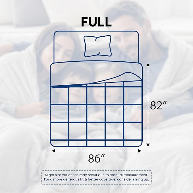 Utopia Bedding Comforters Full Size, All Season Duvet Insert, Down Alternative - Image 2