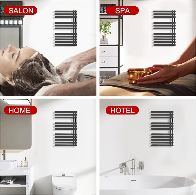 Electric Towel Warmer Rack, Heating Towel Warmer, Timer & Temperature Control - Image 6