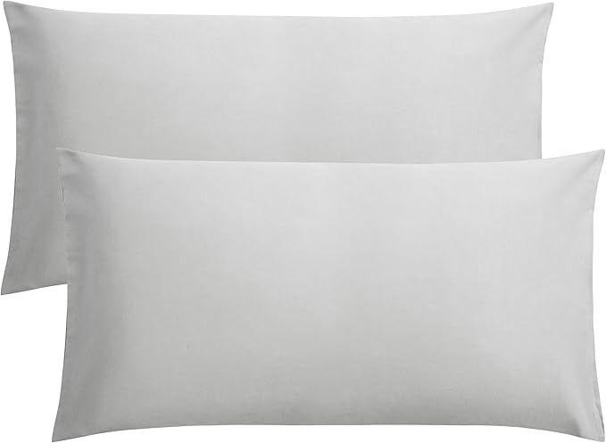 FLXXIE King Pillow Cases Set of 2, Soft Microfiber Pillow Covers by FLXXIE