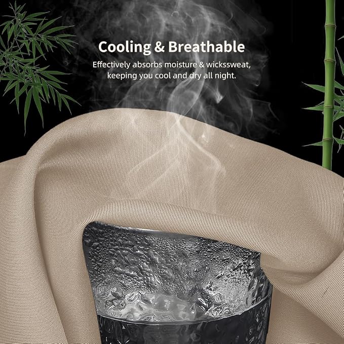 Body Pillowcase, Cooling Viscose from Bamboo Pillow Cover - Image 4