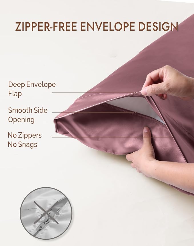 SilkSilky 100% Mulberry Silk Pillowcase - Image 6