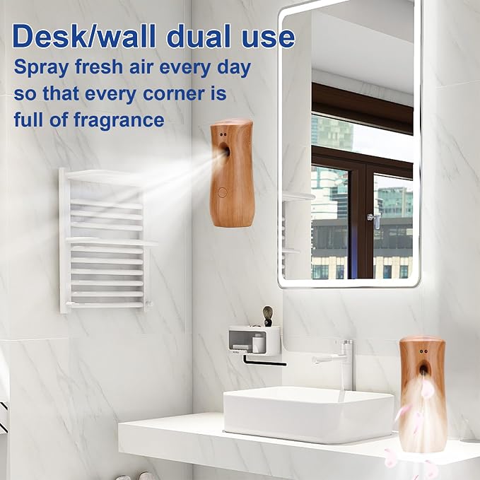 Automatic Air Freshener Spray Dispenser Free Standing or Wall Mounted Automatic - Image 4