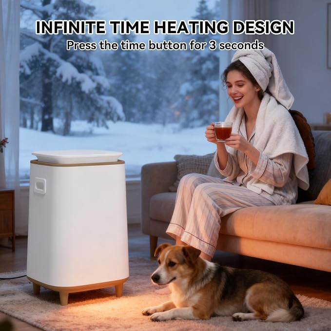 Large Towel Warmer for Bathroom, Unlimited Heating Heated Towel Warmers Bucket - Image 2