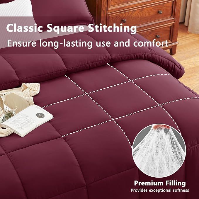 CozyLux King Size Comforter Set - Image 2