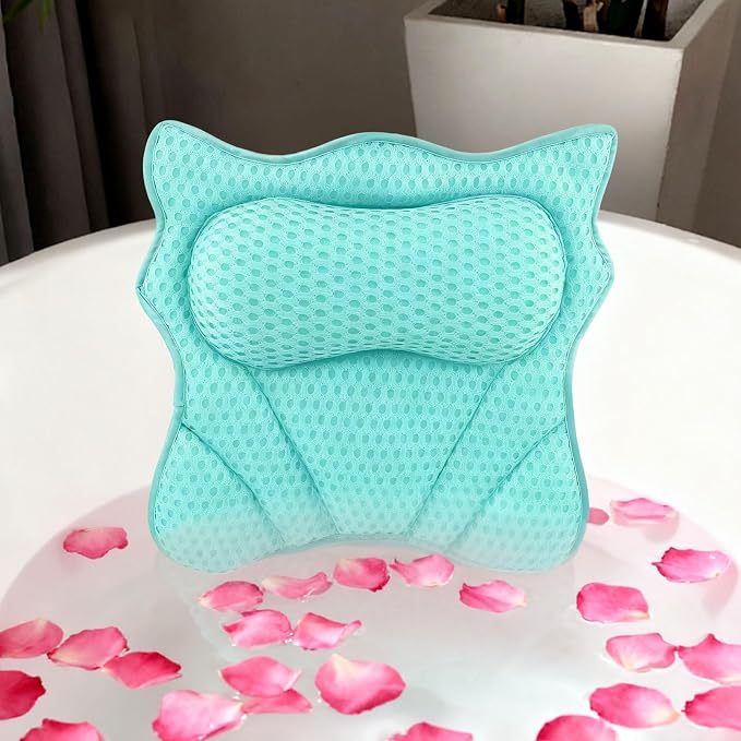 Bath Pillow, Ergonomic Bathtub Pillows - Image 2