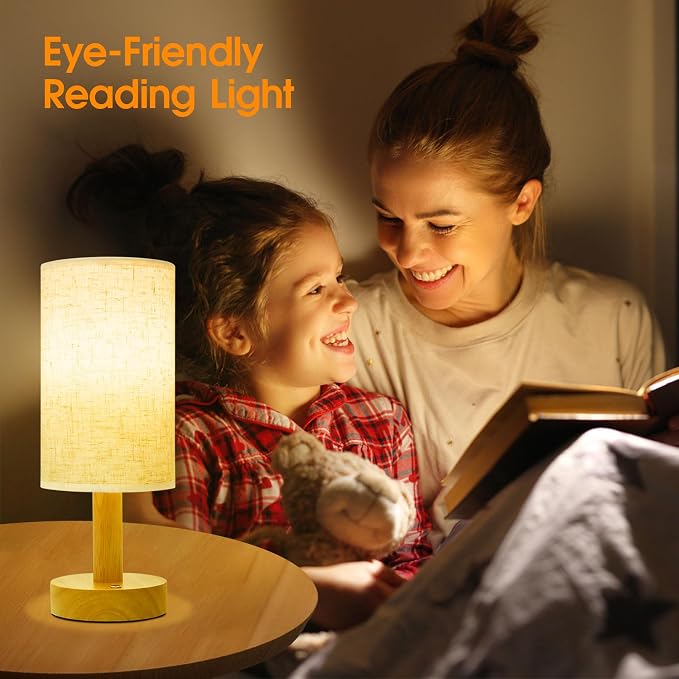 Rechargeable Cordless Table Lamp, Touch Control&Stepless Dimming, Wireless - Image 3
