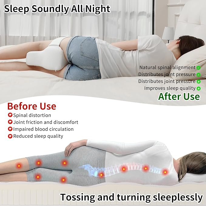 Pregnancy Knee Pillow for Side Sleepers - Image 5