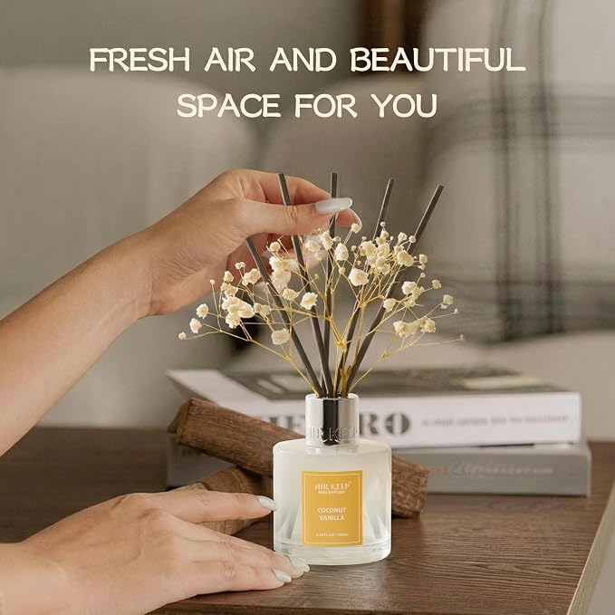 Airkeep Reed Diffuser Set, 3.38 fl oz - Image 6