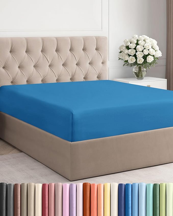 Cal King Fitted Bed Sheet by CGKUnlimited