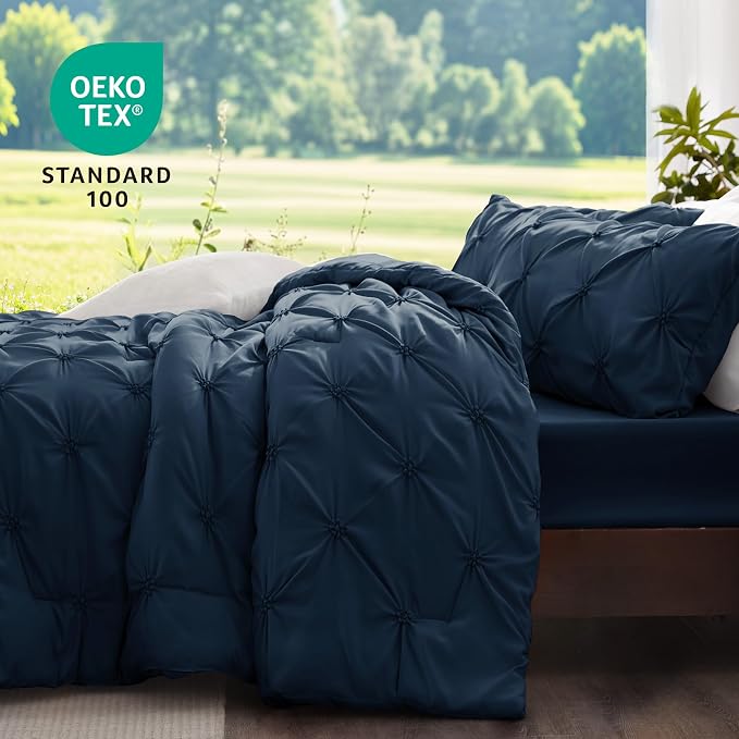 BEDELITE Navy Twin Comforter Set - Image 3