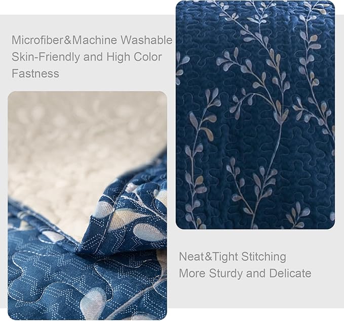 Exclusivo Mezcla Reversible Boho Quilts Queen Size - Image 5