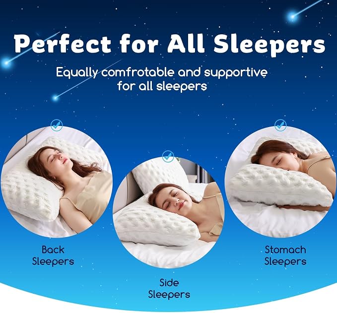 KUCEY Cooling Side Sleeper Pillow - Image 5