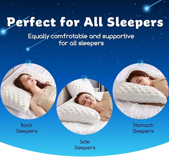 KUCEY Cooling Side Sleeper Pillow - Image 6