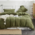 Simple&Opulence 100% Linen Duvet Cover Set 3pcs Basic Style Natural French by SimpleOpulence