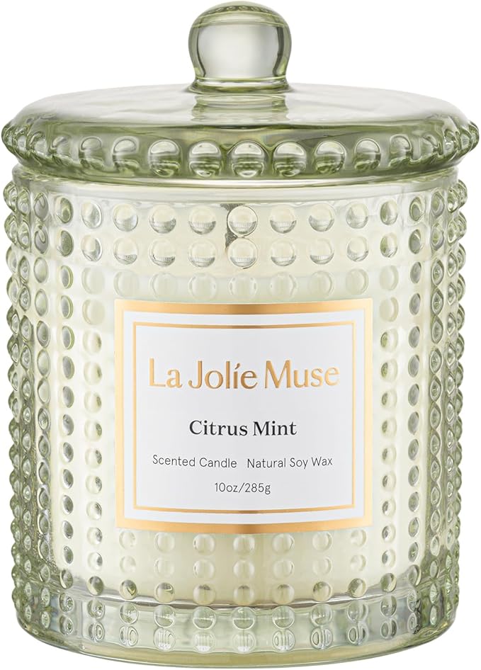 LA JOLIE MUSE Citrus Mint Candle, Candles by LaJol%C3%ADeMuse