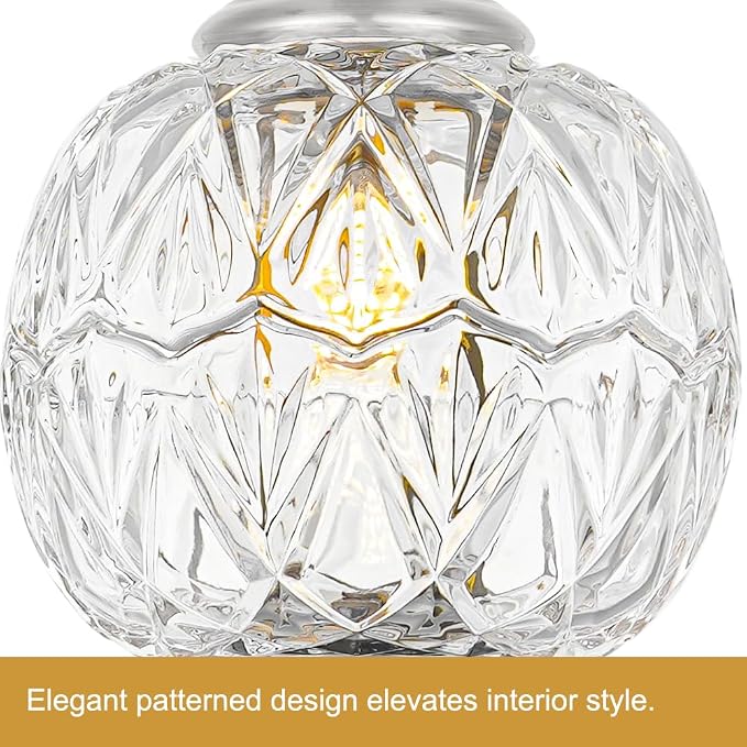 Brushed Nickel Bathroom Wall Sconce Vintage Style - Image 6