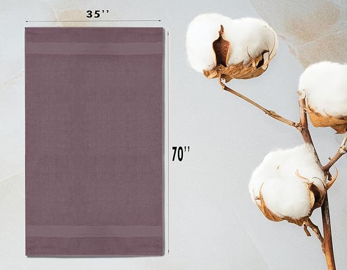 Softolle 100% Cotton Luxury Bath Sheets - Image 3