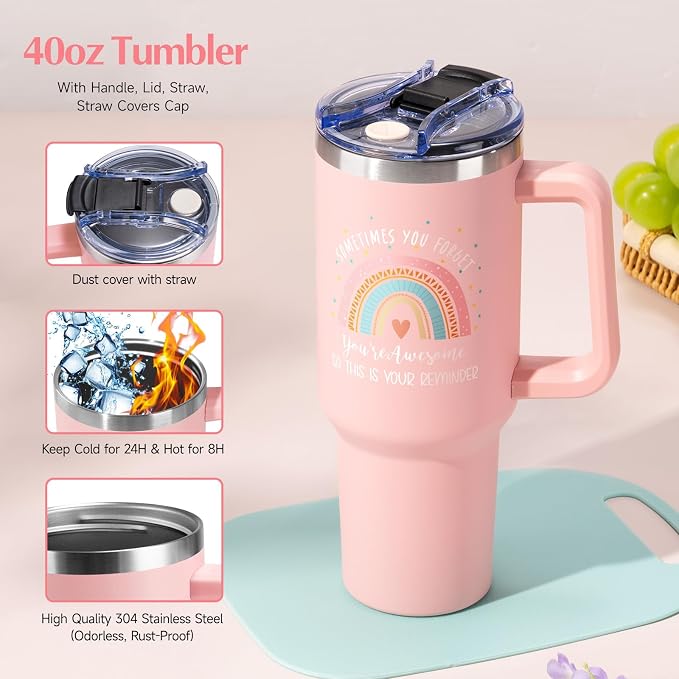 Suhctuptx Birthday Gifts for Women, Unique Self Care Gifts Get Well Soon Basket - Image 4