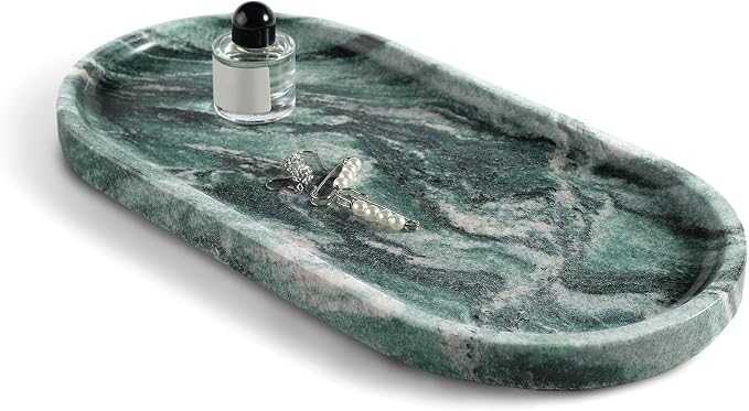 Koville Norway Natural Marble Tray, Catchall Tray by Koville