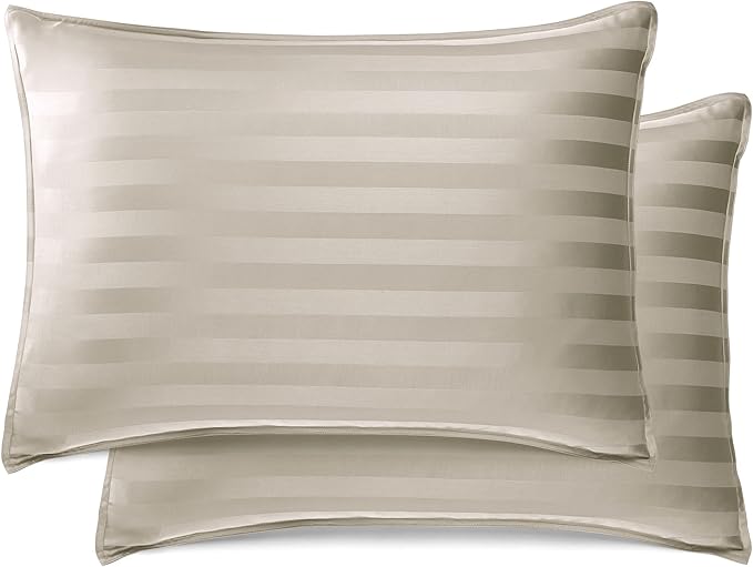 King Pillowcases by Pure Bamboo, Genuine 100% Organic Viscose Derived from by PureBamboo
