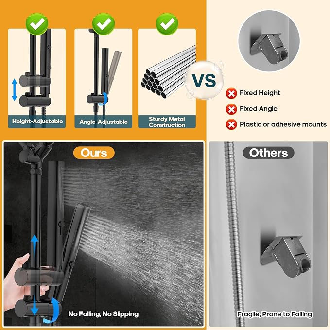 High Pressure Rain Shower Head - Image 6