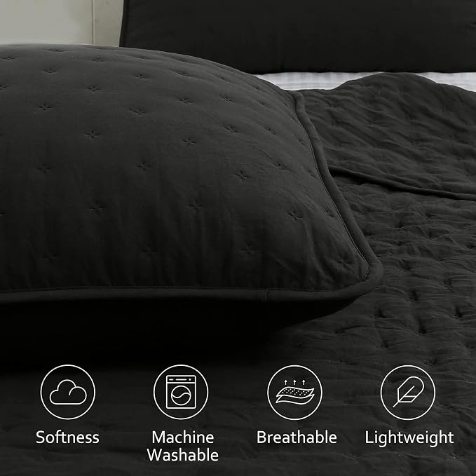 ROARINGWILD California Cal King Size Quilt Bedding Sets - Image 3