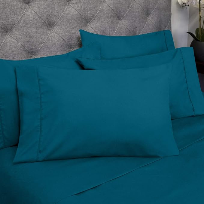 Sweet Home Collection 6 Piece 1500 Supreme Collection Brushed Microfiber Deep - Image 2