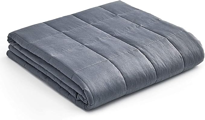 YnM Weighted Blanket, Heavy 100 Percent Oeko-Tex Certified Cotton Material by YNM