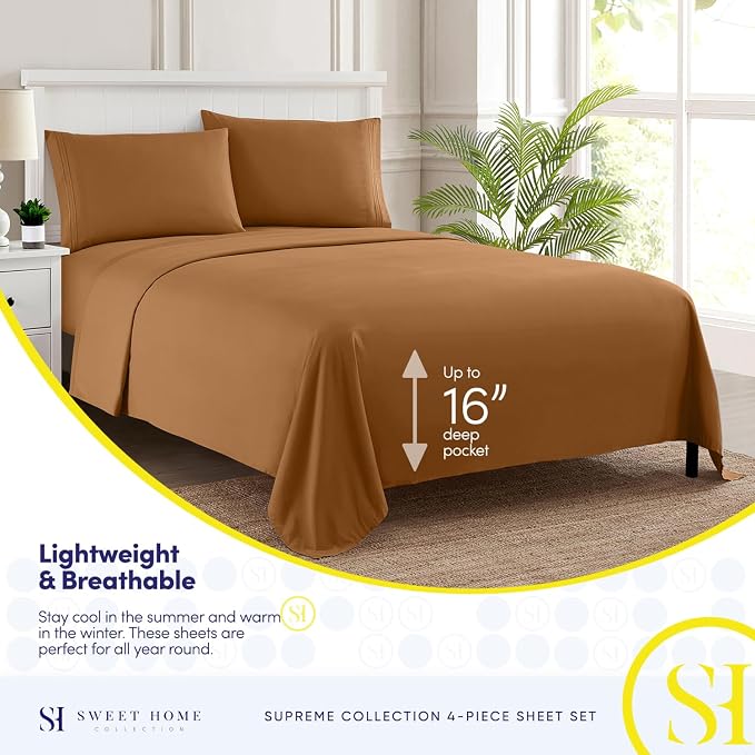 Queen Size Bed Sheets - Image 3