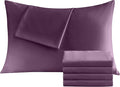 Pillowcases Standard 4 Pack, 20x26 Pillow Cases by Culve