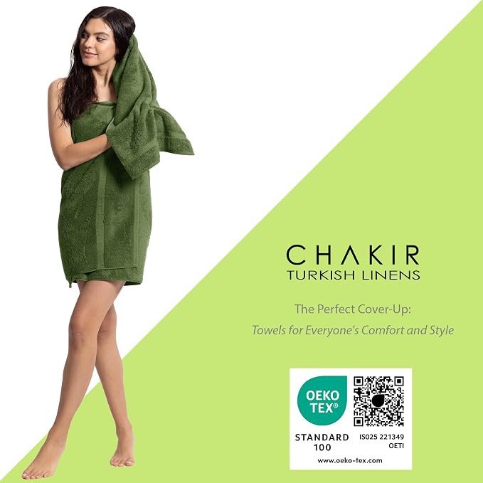 Chakir Turkish Linens, 100% Cotton Premium Quality Turkish Bath Sheets - Image 4
