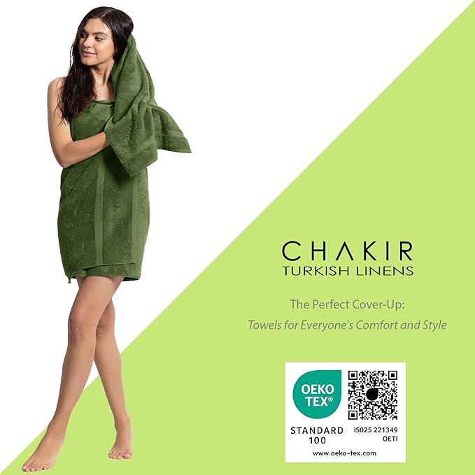 Chakir Turkish Linens | Hotel & Spa Quality 100% Cotton Premium Turkish Towels - Image 3