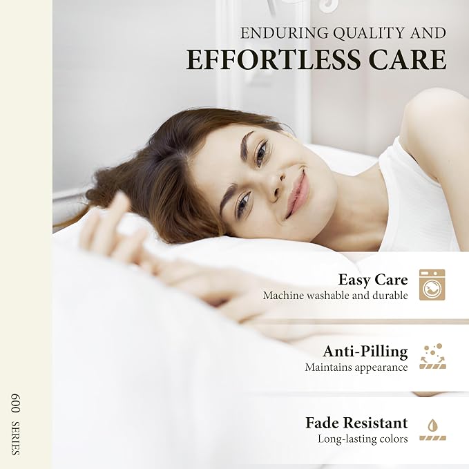 100% Egyptian Cotton Full Size Sheet Set - Image 7