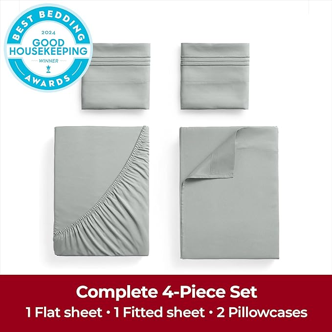 Mellanni Extra Deep King Sheets - Image 4