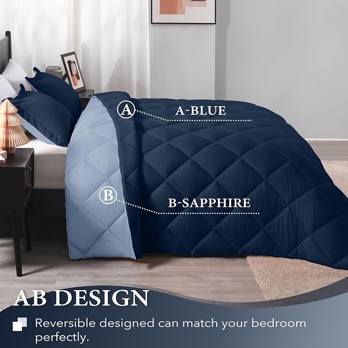 downluxe Twin Comforter Set - Image 4