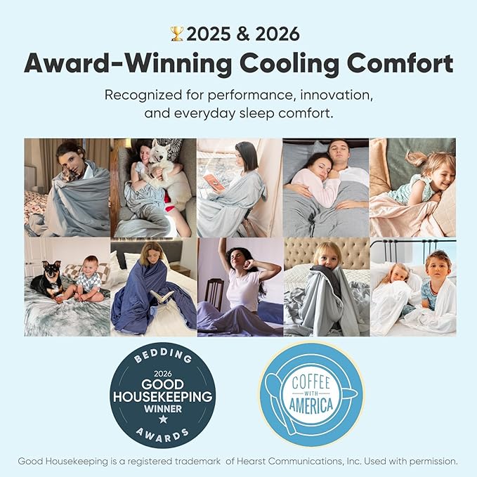 Elegear Revolutionary Cooling Blanket Throw Absorbs Heat to Keep Body Cool - Image 5
