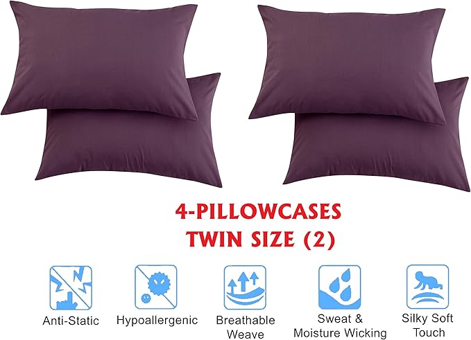 Elegant Comfort Luxury Soft Bed Sheets 1500 Premium Hotel Quality Microfiber - Image 3