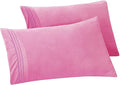 Elegant Comfort Solid Pillowcases 1500 Premium Hotel Quality Microfiber by ELEGANTCOMFORT