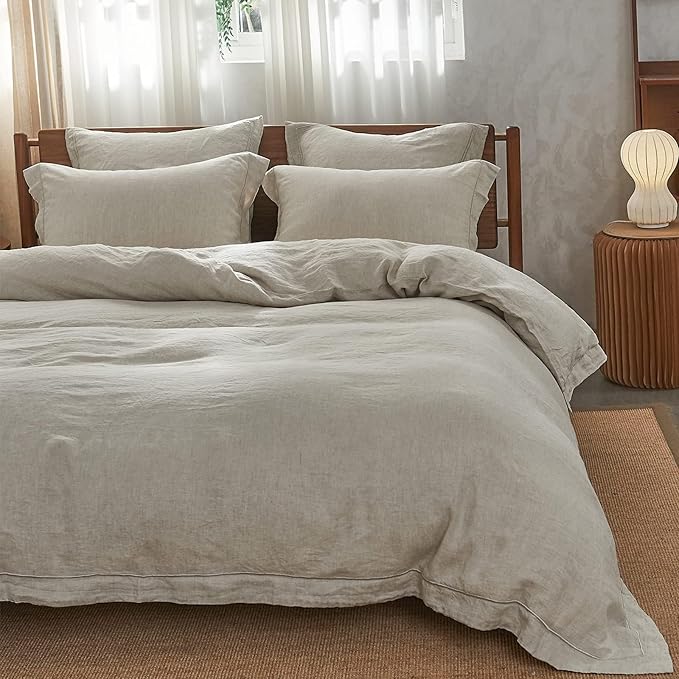 Simple&Opulence 100% Linen Duvet Cover Set by SimpleOpulence