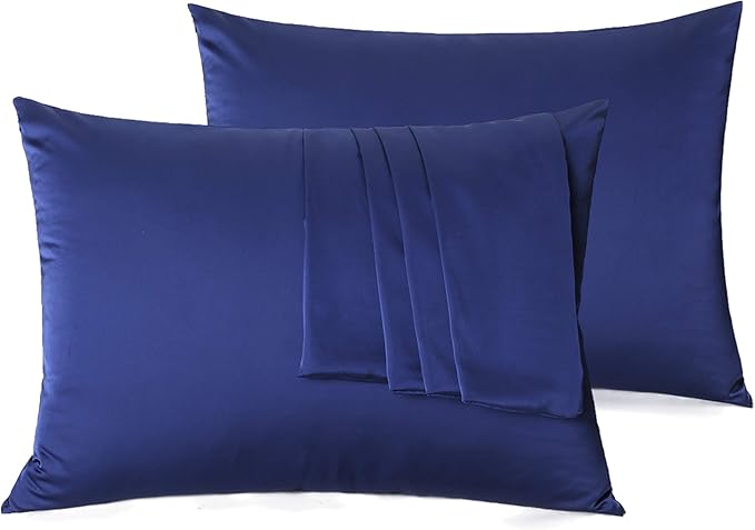 100% Silk Pillow Cases 2 Pack, Mulberry Silk Pillowcase by Victivic
