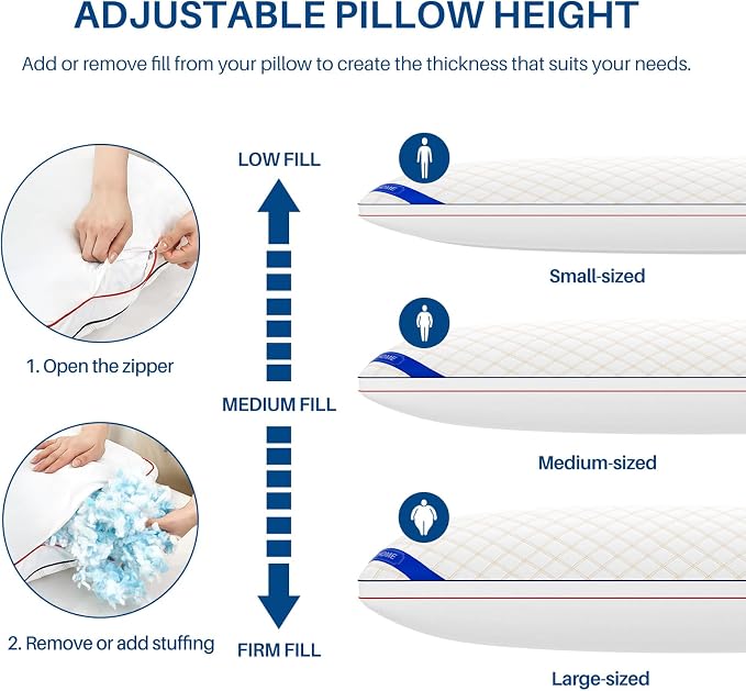 YZ HOME Long Body Pillow for Adults - Image 5