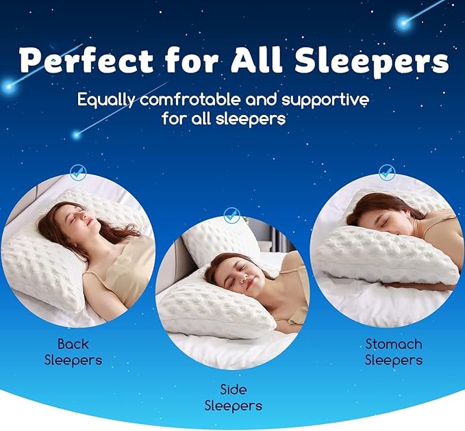 KUCEY Cooling Side Sleeper Pillow - Image 5