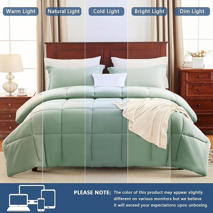 CozyLux Queen Comforter Set - Image 5