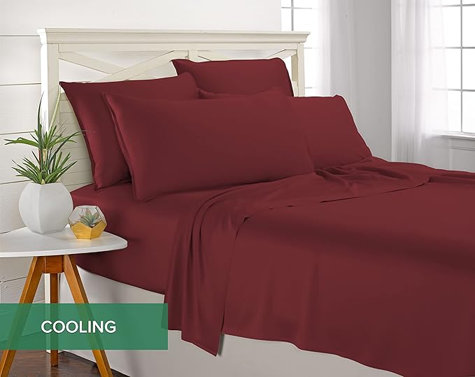 King Pillowcases by Pure Bamboo, Genuine 100% Organic Viscose Derived from - Image 5
