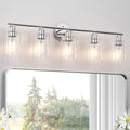 Espird Bathroom Vanity Light Fixtures Polished Chrome Bathroom Lighting Fixture by Espird