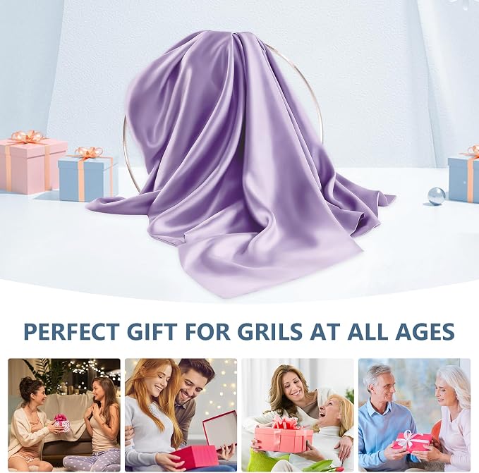 Silk Pillow Cases 2 Pack Queen Size Mulberry Silk Pillowcase Set of 2 - Image 7