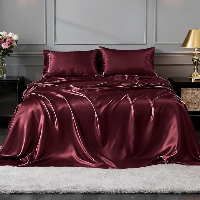 FreshCulture Satin Sheets California King - Image 2