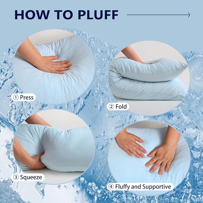 DOWNCOOL Large Body Pillow Insert - Image 6